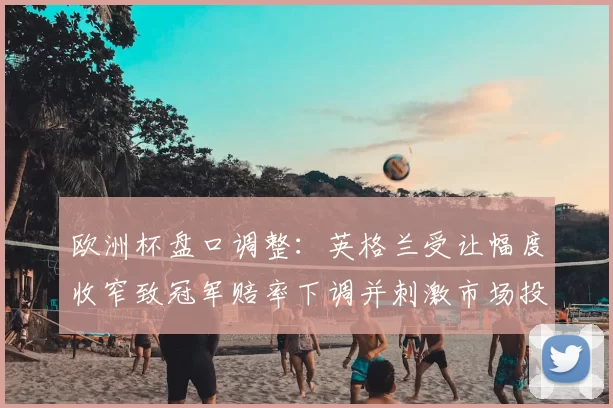 欧洲杯盘口调整：英格兰受让幅度收窄致冠军赔率下调并刺激市场投注变化
